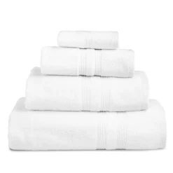 Moda At Home Allure Cotton Face Towel (White)
