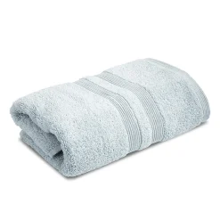 Moda At Home Allure Cotton Hand Towel (Powder Blue)