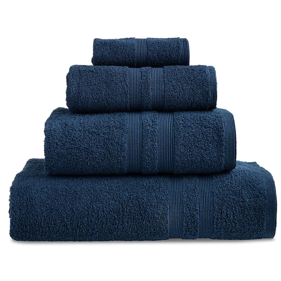 Moda At Home Allure Cotton Hand Towel (Indigo)