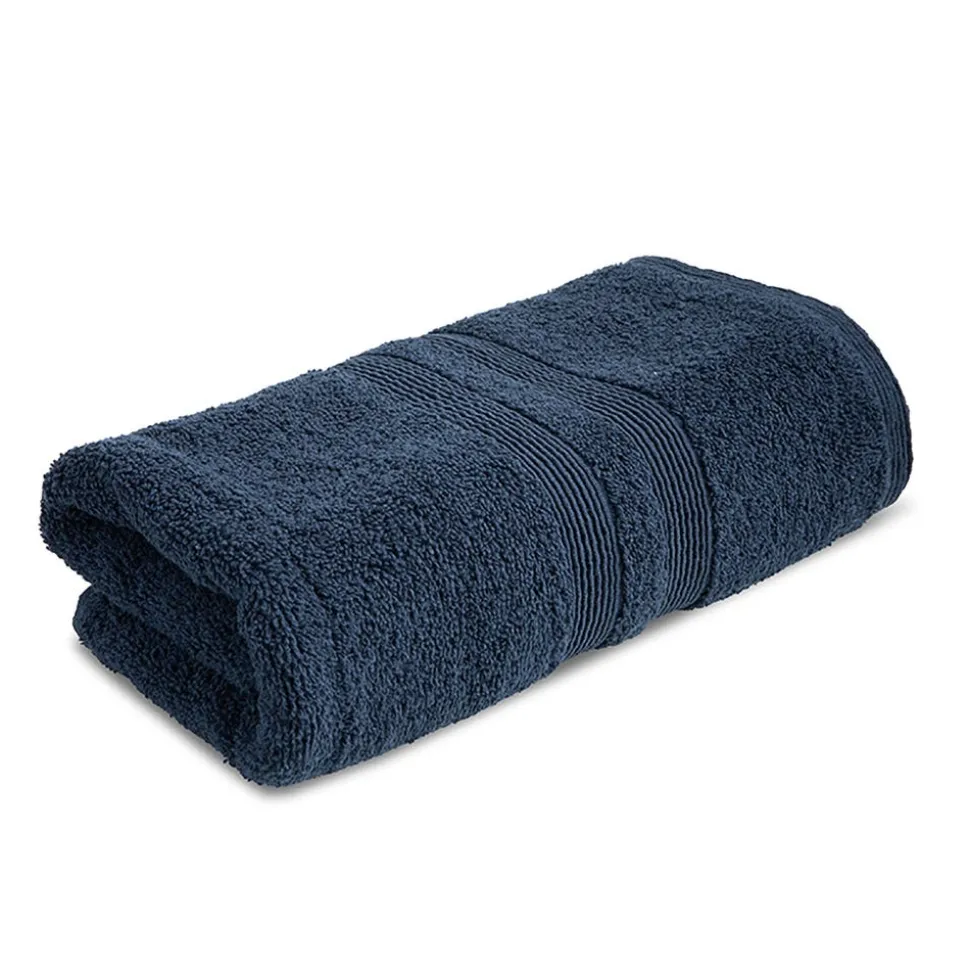 Moda At Home Allure Cotton Hand Towel (Indigo)