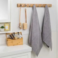 Moda At Home Allure Turkish Cotton Bath Towel (Marble Grey)