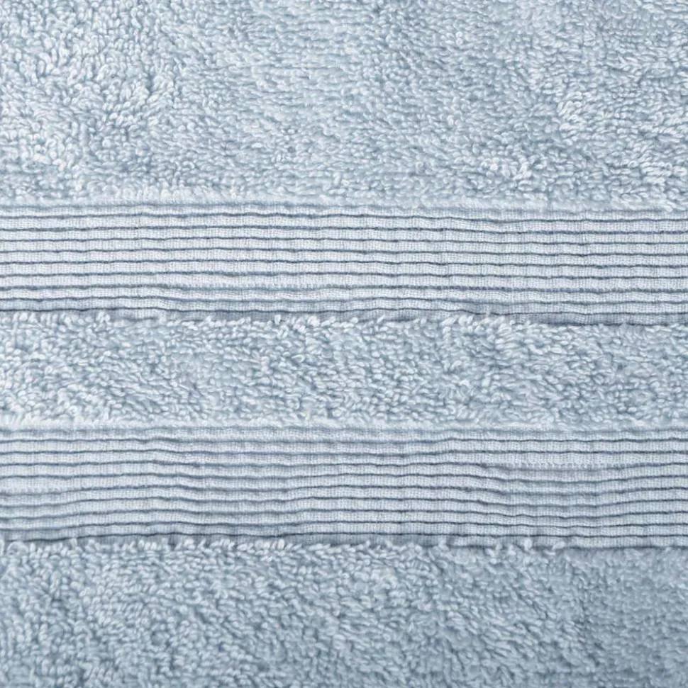 Moda At Home Allure Turkish Cotton Bath Towel (Powder Blue)