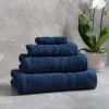 Moda At Home Allure Turkish Cotton Bath Sheet (Indigo)