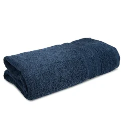 Moda At Home Allure Turkish Cotton Bath Sheet (Indigo)