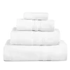 Moda At Home Allure Turkish Cotton Bath Sheet (White)