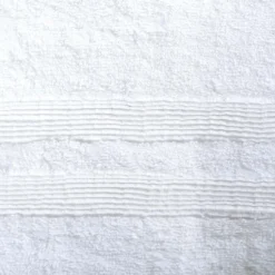 Moda At Home Allure Turkish Cotton Bath Sheet (White)