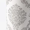 Moda At Home Damask Ceramic Soap Pump (White)