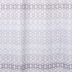 Moda At Home Maya Slub Fabric Shower Curtain (Grey/Taupe)