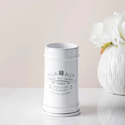 Moda At Home Paris Ceramic Tumbler (White)