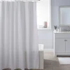 Moda At Home Polyester Fabric 'Delano' Shower Curtain (White)