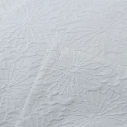 Moda At Home Polyester Fabric 'Riveria' Shower Curtain (White)