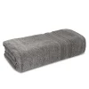 Moda At Home Turkish Allure Cotton Bath Sheet (Dark Grey)