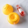 Modern Kitchen Reusable Pear-Shaped Fruit Fly Trap (Yellow)