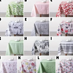 Myles Promo Polyester Tablecloth 54x70" (Asstd.)