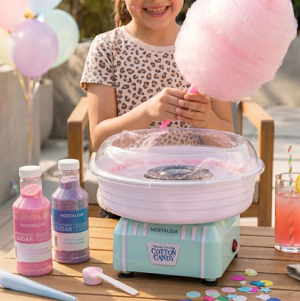 Nostalgia Electrics Retro Series Cotton Candy Maker (Aqua)