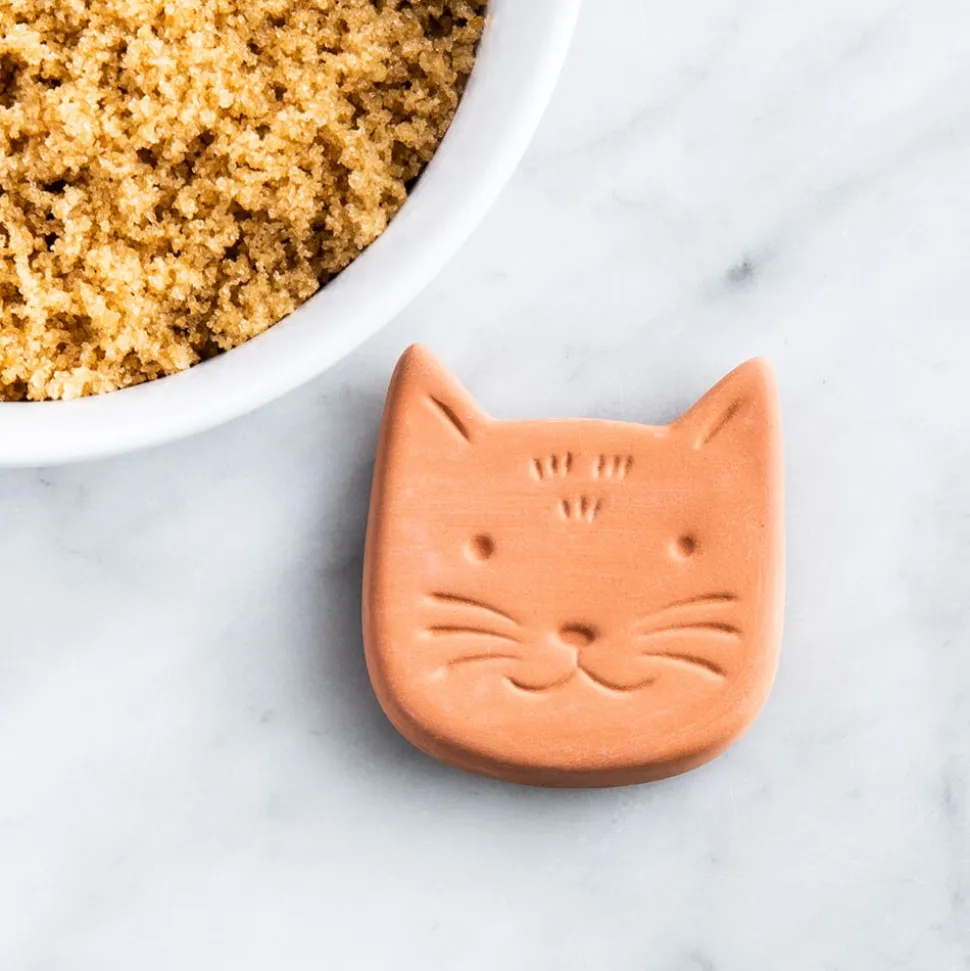 Now Designs Stay-Soft 'Calvin Cat' Brown Sugar Saver (Terracotta)