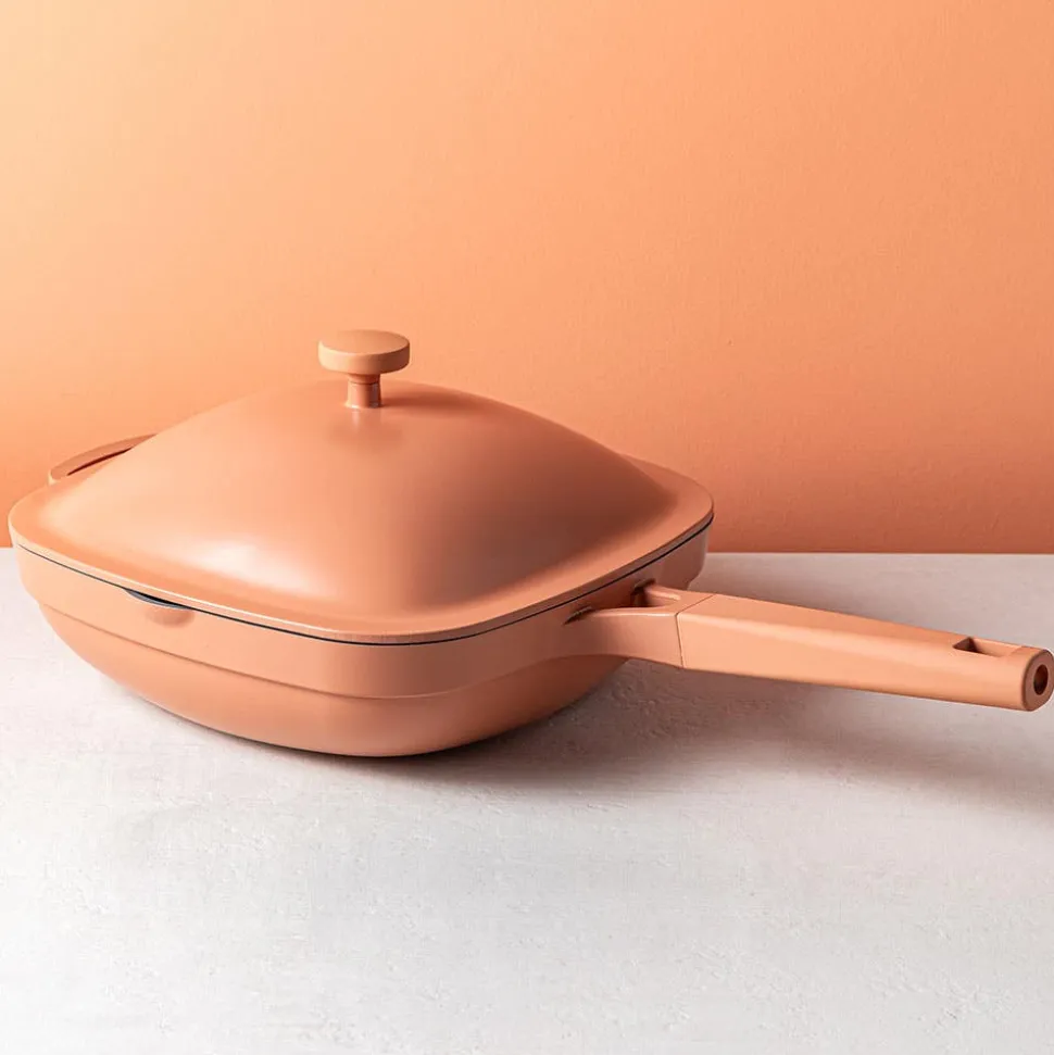 One-Pan Quadra Deep Fry Pan-W Steamer 10in 26 Cm / 3.7 L (Spice)