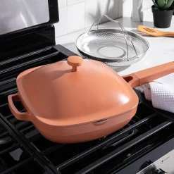 One-Pan Quadra Deep Fry Pan-W Steamer 10in 26 Cm / 3.7 L (Spice)