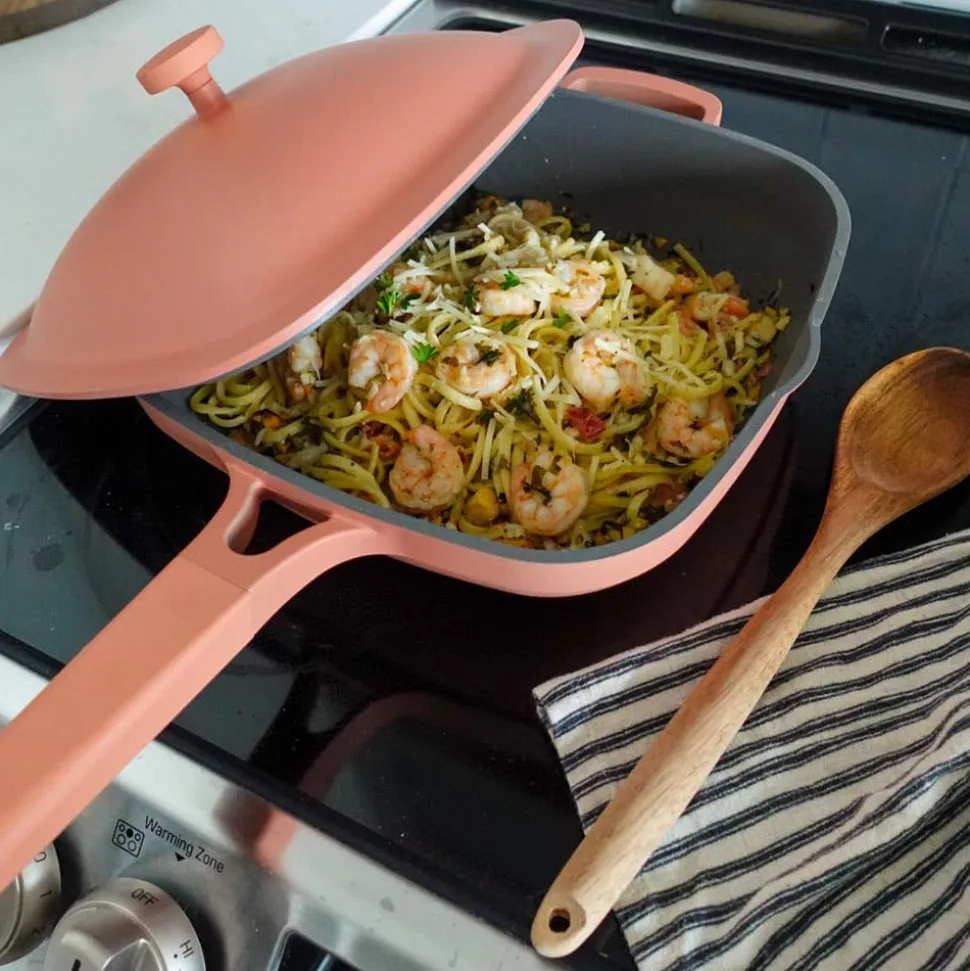 One-Pan Quadra Deep Fry Pan-W Steamer 10in 26 Cm / 3.7 L (Spice)