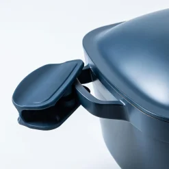 One-Pan Quadra Dutch Oven with Lid 24 Cm / 4.9 L (Blue Salt)