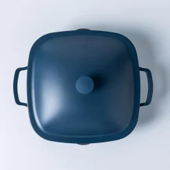 One-Pan Quadra Low Casserole with Lid 26 Cm / 3.8 L (Blue Salt)