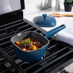 One-Pan Quadra Saucepan with Lid 18 Cm / 1.9l (Blue Salt)