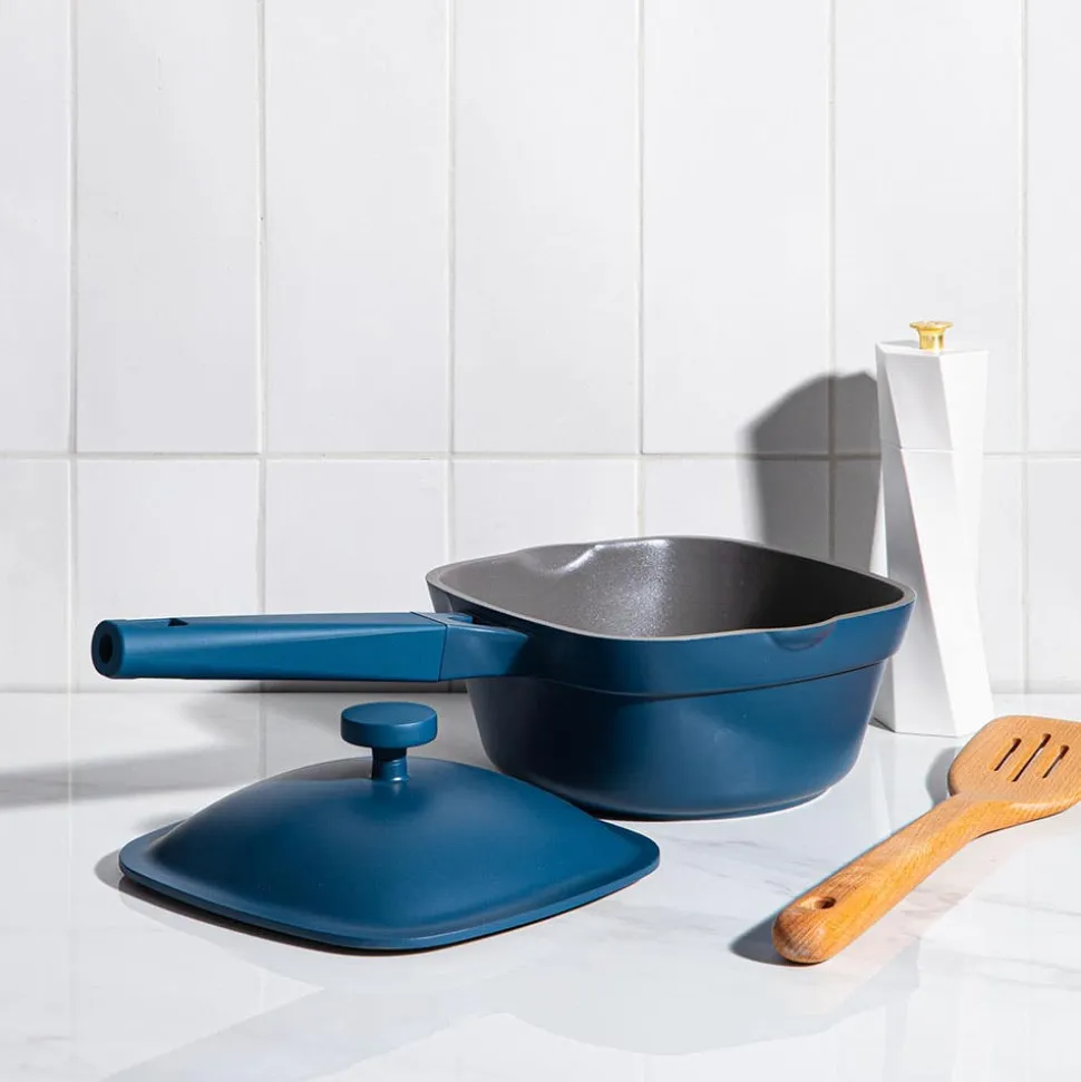 One-Pan Quadra Saucepan with Lid 18 Cm / 1.9l (Blue Salt)