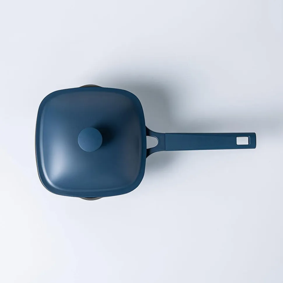 One-Pan Quadra Saucepan with Lid 18 Cm / 1.9l (Blue Salt)