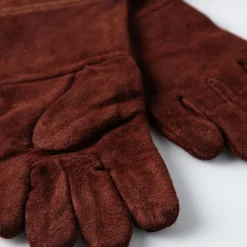 Outset BBQ Leather Grill Glove - Set of 2 (Brown)