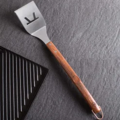 Outset BBQ Rosewood Handle Spatula (Stainless Steel)