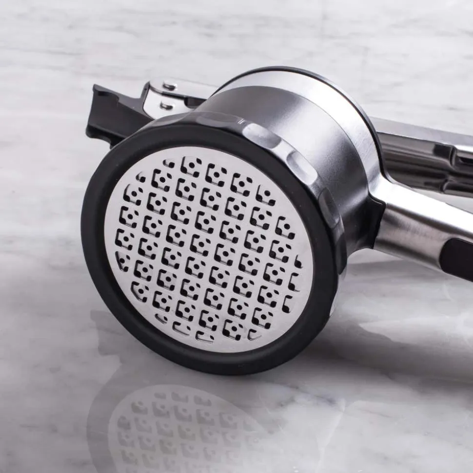 OXO Good Grips Adjustable 3-In-1 Potato Ricer (Black/Stainless Steel)