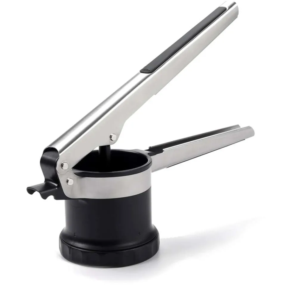 OXO Good Grips Adjustable 3-In-1 Potato Ricer (Black/Stainless Steel)