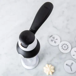 OXO Good Grips Bake Cookie Press Gun - Set of 12 (White)