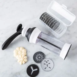 OXO Good Grips Bake Cookie Press Gun - Set of 12 (White)