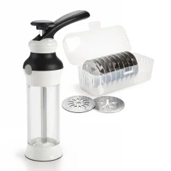 OXO Good Grips Bake Cookie Press Gun - Set of 12 (White)