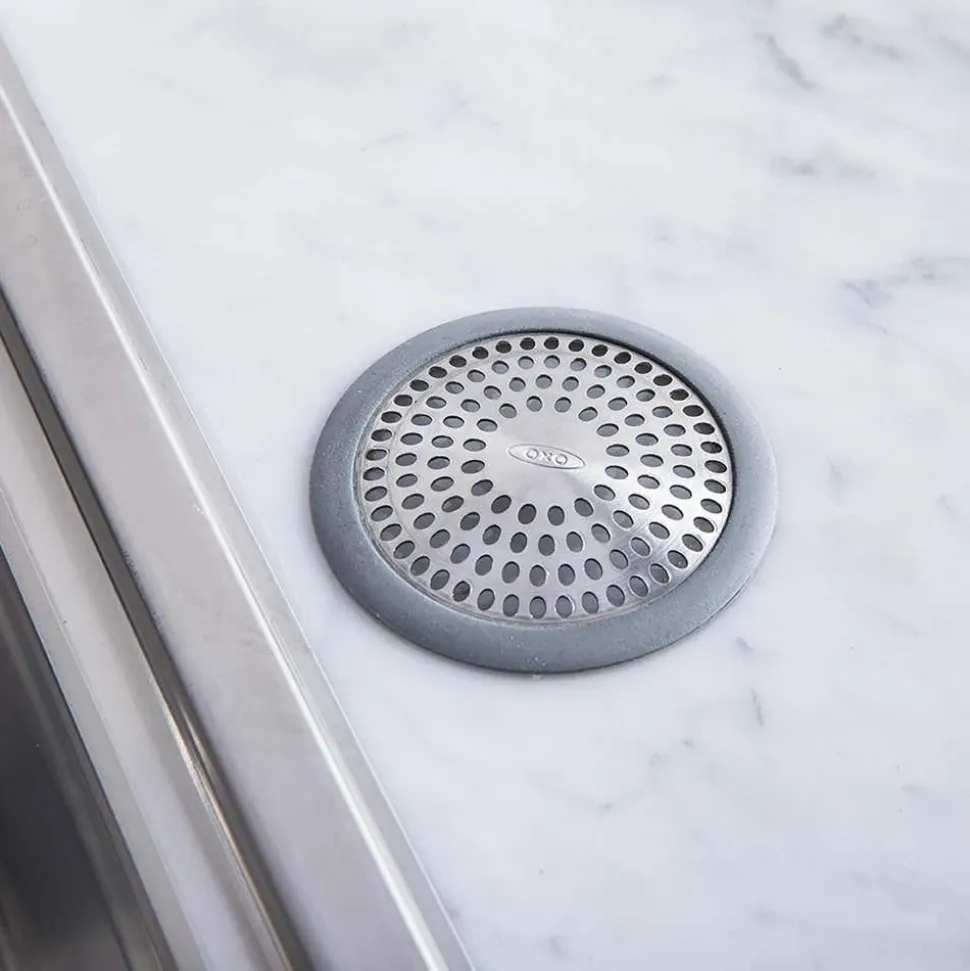 OXO Good Grips Bath Shower Drain Protector (Stainless Steel)