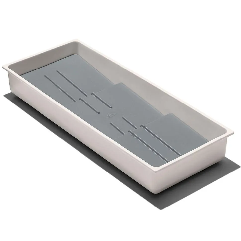 OXO Good Grips Compact Drawer Spice Organizer (White/Grey)