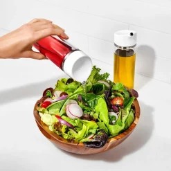 OXO Good Grips Glass Oil and Vinegar Bottle (White/Clear)
