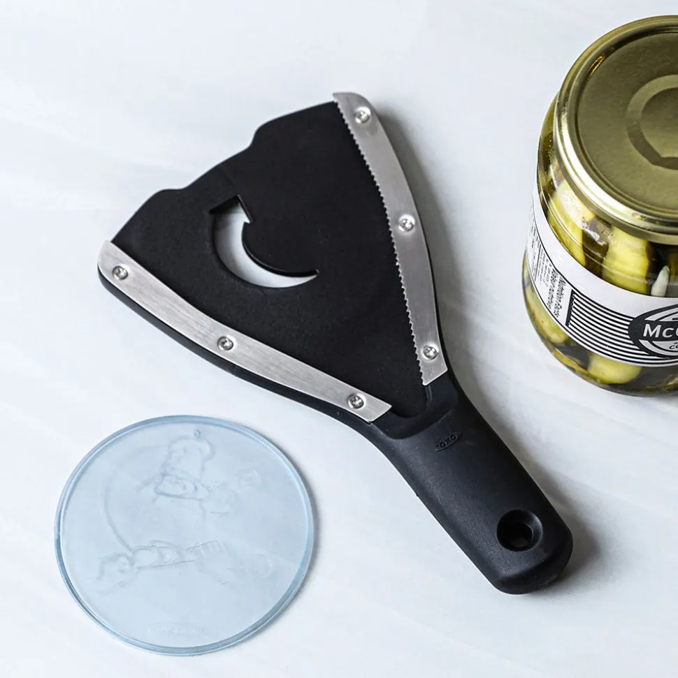 OXO Good Grips Jar Opener with Teeth (Black)