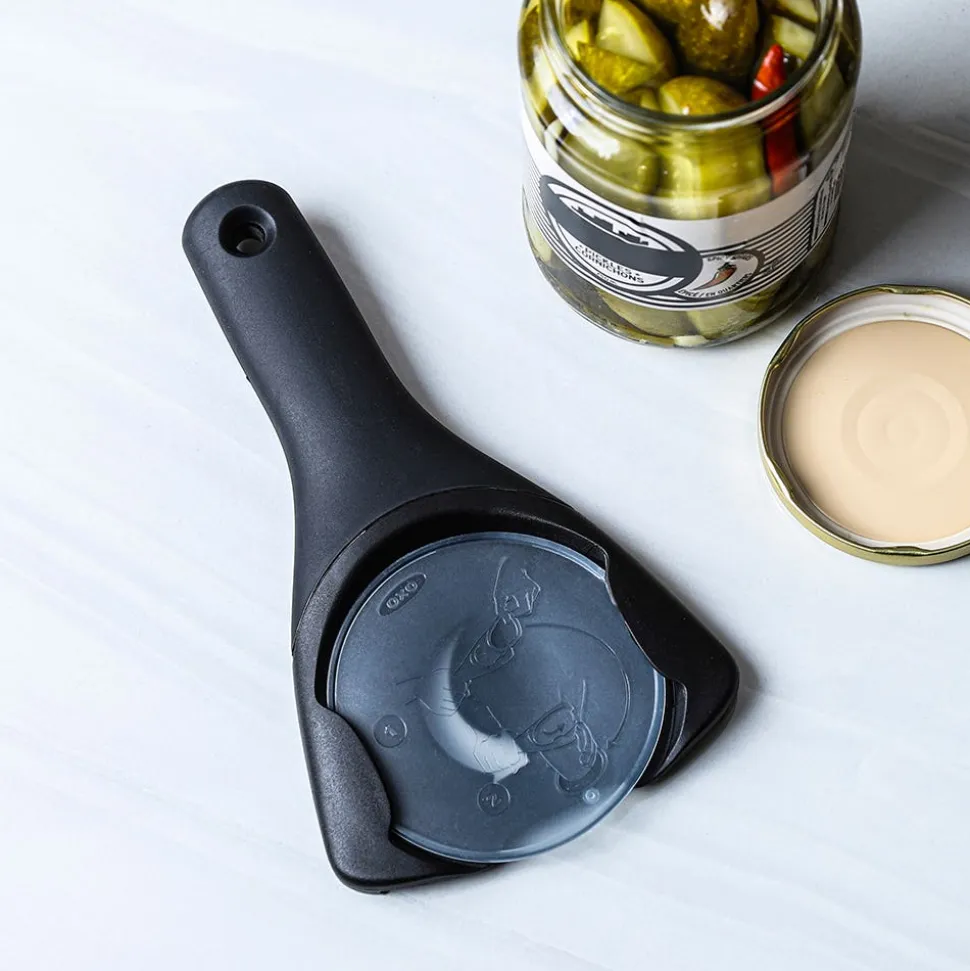 OXO Good Grips Jar Opener with Teeth (Black)