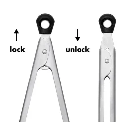 OXO Good Grips Locking Tongs - Set of 2 (Stainless Steel)