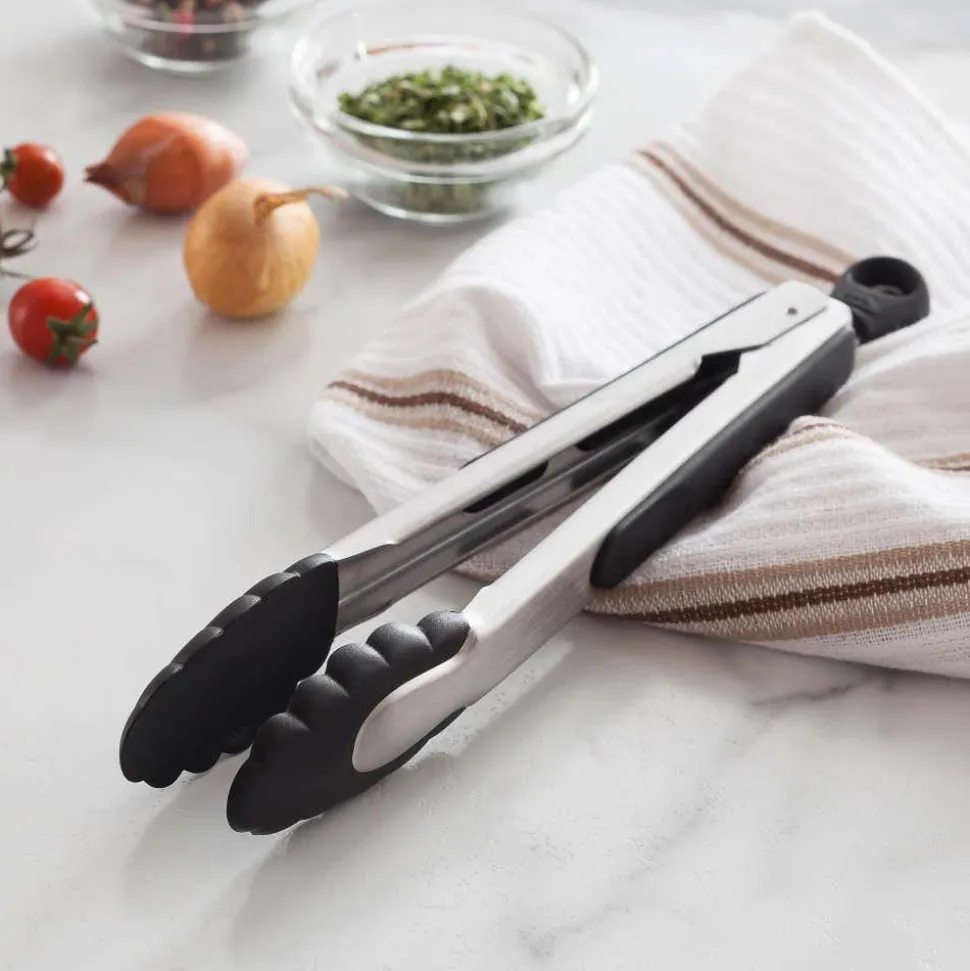 OXO Good Grips 9" Locking Tongs with Nylon Tips
