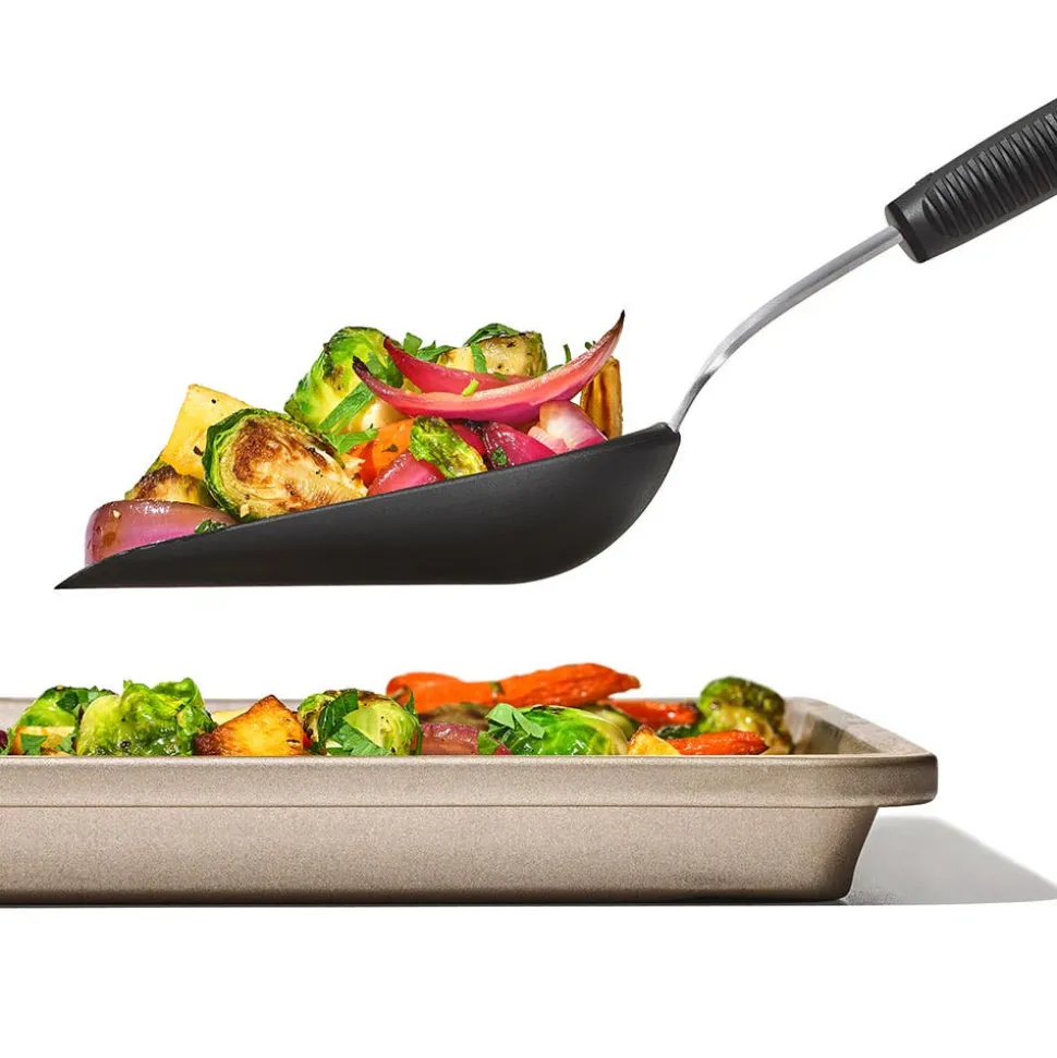 OXO Good Grips Roast and Fry Scoop (Black)