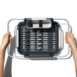 OXO Good Grips 'Rust-Proof Aluminum' Dish Rack Over-The-Sink