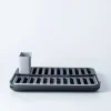 OXO Good Grips 'Rust-Proof Aluminum' Fold-Flat Dish Rack (Black/Grey)
