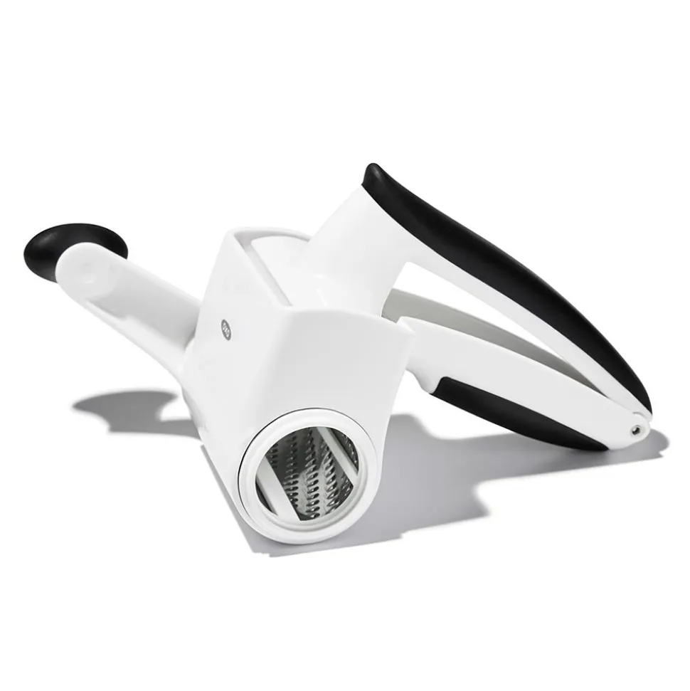 OXO Good Grips 'Seal and Store' Rotary Cheese Grater (White/Black)