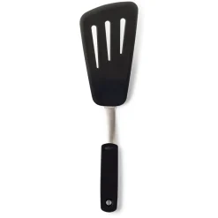 Oxo Good Grips Silicone Slotted Omelete Turner - Black