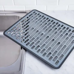 OXO Good Grips Sink Silicone Sink Mat Large (Black/Grey)