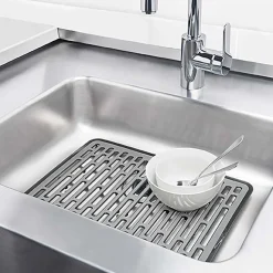 OXO Good Grips Sink Silicone Sink Mat Large (Black/Grey)