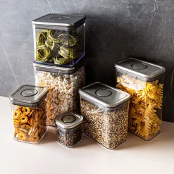 OXO Good Grips Steel Pop 2.0 'Medium' Storage Canister Square 4.2L
